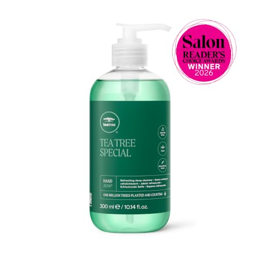 Tea Tree Liquid Hand Soap - Deep Cleansing & Refreshing, 10.14 Fl Oz