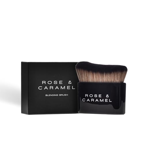 Rose & Caramel Self-Tan Blending Brush for Even, Streak-Free Tan