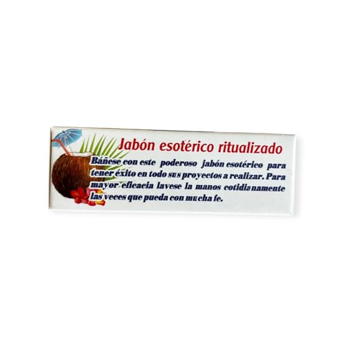 Zoeartcrafts Coconut Ritual Soap - Peruvian Spiritual Cleansing Bar 90g / 3.2oz