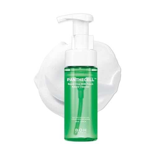 BIOHEAL BOH Cica Bubble Facial Cleanser - Self-Foaming for Acne-Prone Skin, 5.07 fl oz