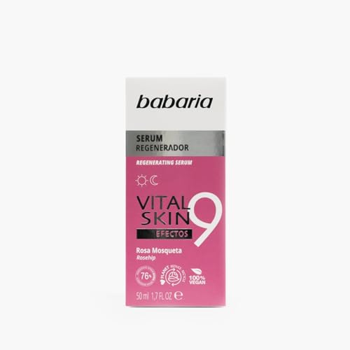 Babaria Rosa Mosqueta Vital Skin Serum 50ml - Total Anti-Aging & Uñas Care