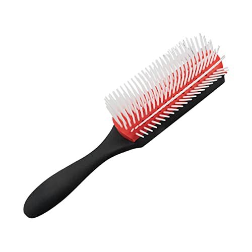 Betued 9-Row Anti-Static Detangling Brush for Curly and Wavy Hair