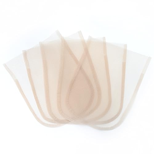 BEEOS 5x5 Transparent Lace Closure Wig Cap 5 PCS — Lace Wig Making & Repair