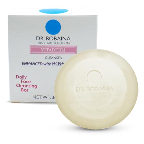 Dr. Robaina VITADERM Daily Face Cleansing Bar for Acne & Sensitive Skin - 1 Unit