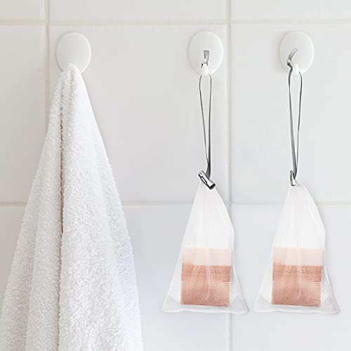 Cobahom 6 Pack Mesh Soap Bags for Bath & Shower - 6x3.5 Inch
