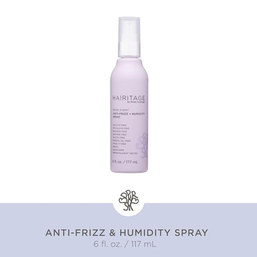 Hairitage Mane Event Heat Protectant & Anti-Frizz Styling Spray, 6oz (2 Pack)