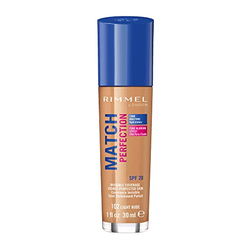 Rimmel Match Perfection Foundation SPF20 - 102 Light Nude