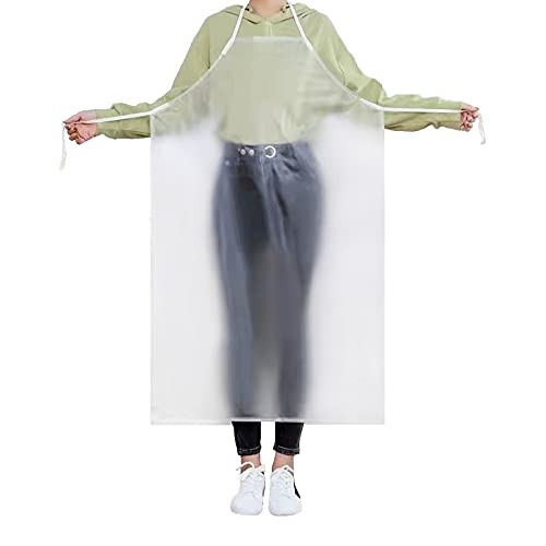 Heavy Duty Waterproof PVC Apron for Kitchen Cooking & Dishwashing