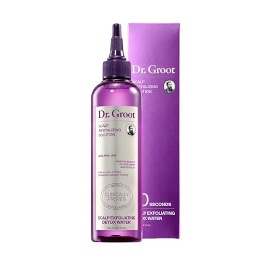 Dr. Groot Scalp Exfoliating Detox Water for Hair Loss, Korean Hair Care, AHA to remove Sebum, Purify Scalp, Menthol Refreshing, Scalp Revitalizing Solution