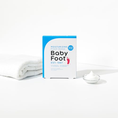 Baby Foot Moisturizing Foot Mask – Hydrating Non-Peel Treatment for Dry Feet