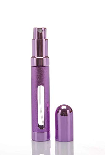Tvoip 12ML Travel Perfume Atomizer - Refillable Spray Bottle in 6 Colors
