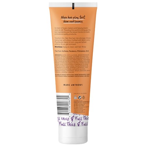 Marc Anthony Instantly Thick Biotin Conditioner - Volumizing & Moisturizing for Fine Hair, 8.45 oz