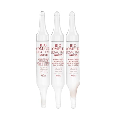 Bio Complex Bioactivo High Shine Hair Conditioner Ampoules, 3 Pack