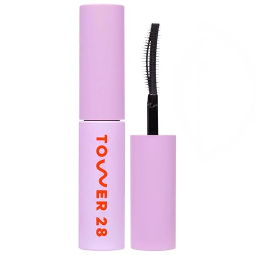 Tower 28 Mini MakeWaves Vegan Mascara for Sensitive Eyes, 0.18 oz