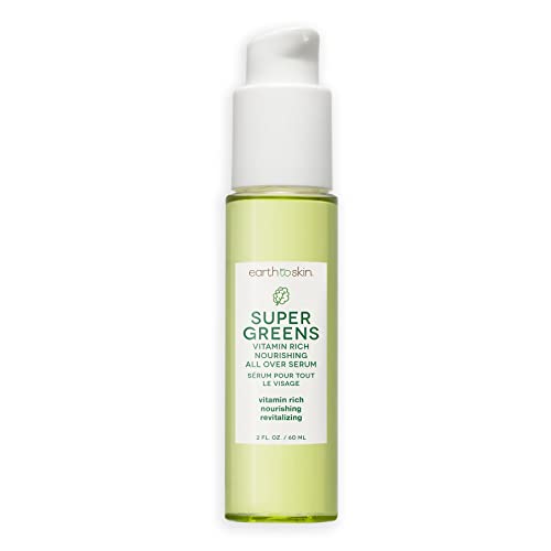 Earth To Skin Super Greens Nourishing Serum - 2 Fl Oz