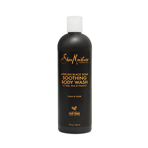 SheaMoisture African Black Soap Body Wash for Acne-Prone Skin - 13 oz