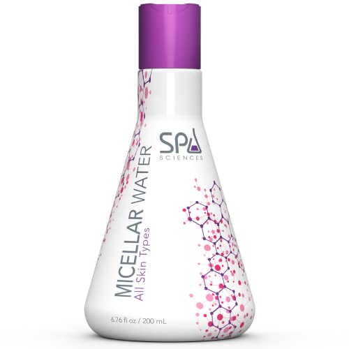 Spa Sciences Micellar Water - Gentle Waterless Cleanser for All Skin Types 6.76oz