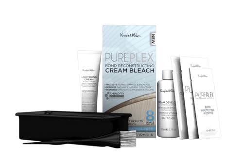 Knight & Wilson PurePlex Ammonia-Free Hair Bleach Kit - Lifts Up to 8 Shades