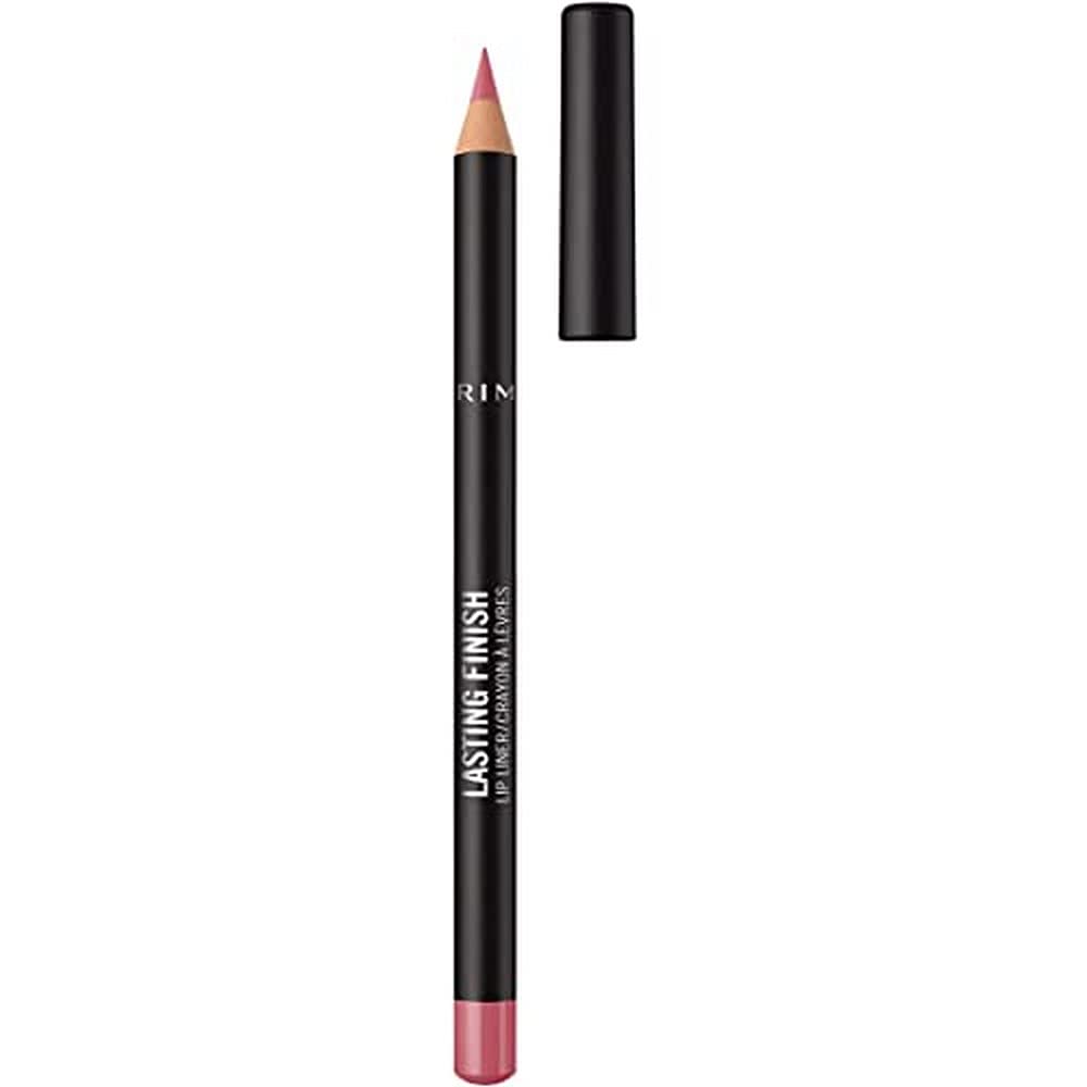 Rimmel Lasting Finish 8HR Lip Liner, 120 Pink Candy, Shelf Pack of 3