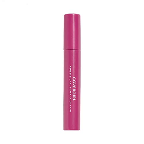 Covergirl Super Thick Lash Mascara Very Black 0.3oz Pack of 2 - Volumizing Eye Makeup