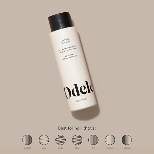 Odele Clarifying Shampoo - Gentle, Color-Safe Deep Clean, 13 fl oz