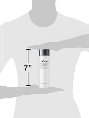 Raya Multi-Fruit Facial Cleansing Milk with AHA & BHA, 8 oz
