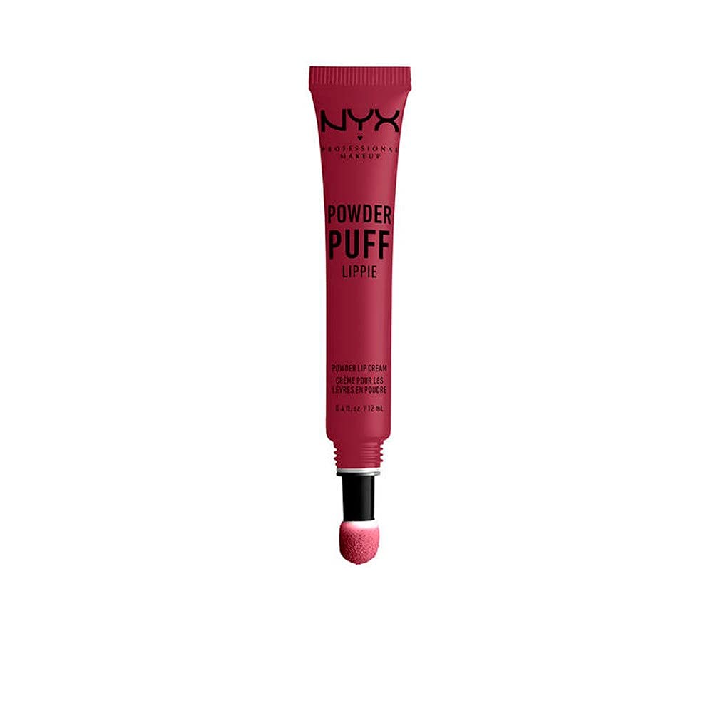 NYX Powder Puff Lippie Lip Cream - Liquid Lipstick in Puppy Love | Warm Medium Peach Shade