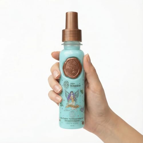 Perfume Termoprotector para Cabello, Sin Alcohol, Antifrizz, Desenredante, Protecci?n solar, Con Feromonas, Aroma Ritual de Tentaci?n Jazm?n y Vainilla 120ML. Todo tipo de cabello.