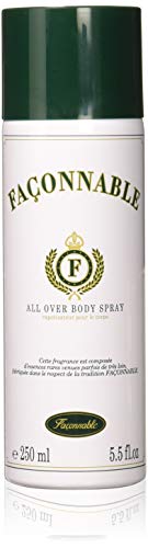 Faconnable All Over Body Spray for Men, 5.5 Ounce Fragrance
