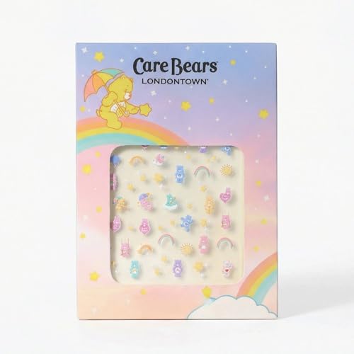 LONDONTOWN Care Bears Nail Art Stickers – Self-Adhesive Decals