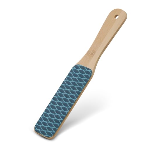 BEZOX Bamboo Foot File Callus Remover - Double-Sided for Smooth Feet