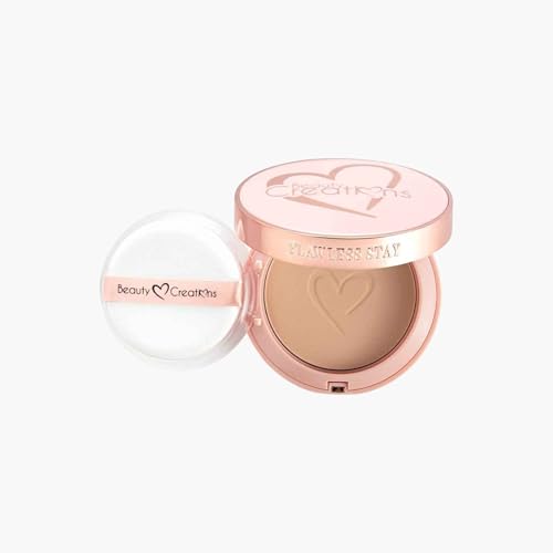Beauty Creations Flawless Stay Powder Foundation - Long-Lasting Matte Finish