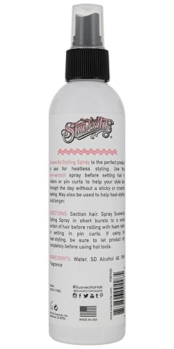 Suavecita Styling Spray for Women - 8 oz Non-Aerosol Wild Berry Scent