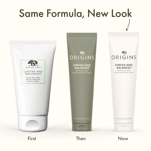 Origins Checks and Balances Frothy Face Wash 1.7oz - Gentle Foaming Cleanser for All Skin Types