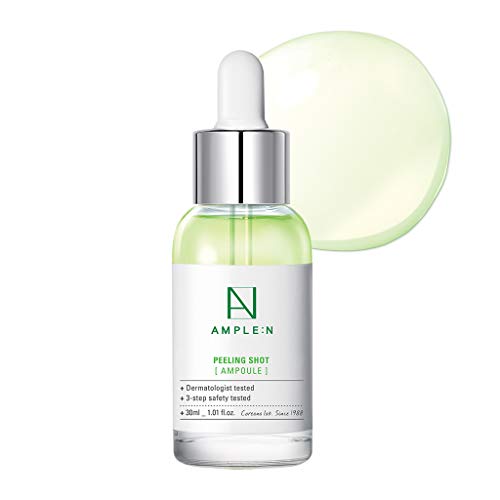 AMPLE:N Peeling Shot Serum 30ml – AHA, BHA, PHA Overnight Exfoliating Care
