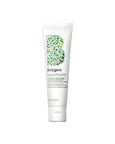 Briogeo Superfoods Avocado + Kiwi Mega Moisture Hair Mask 2 Fl Oz