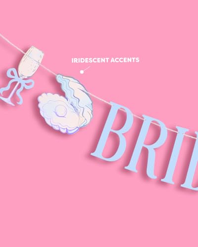 Bride To Be Seashell Banner | Beach Bachelorette Party Decor