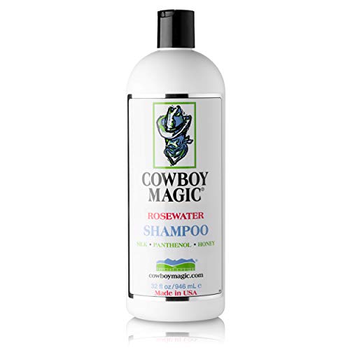 Cowboy Magic Rose Water Shampoo - 32 Ounce Deep Conditioning Formula