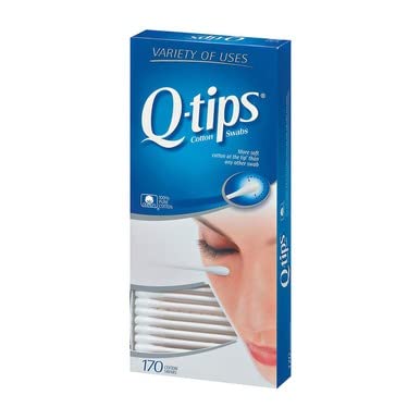 Cotton Swabs - Q-Tips 170 Count | Soft, Absorbent, and Versatile