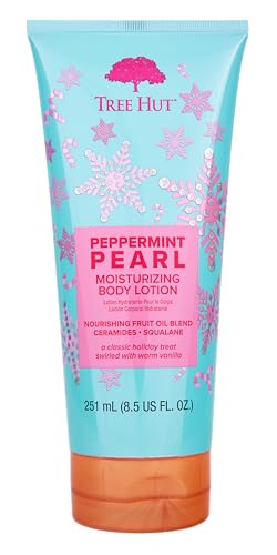 Tree Hut Peppermint Pearl Body Lotion 8.5 fl oz - Limited Edition Holiday