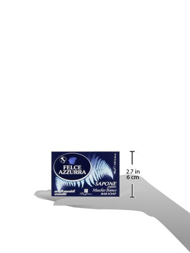 Felce Azzurra Blue Fern Moss Bar Soap Pack of 3, 100g each