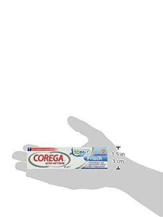 Corega Ultra Denture Adhesive Cream 40g - Strong Hold, Secure Fit