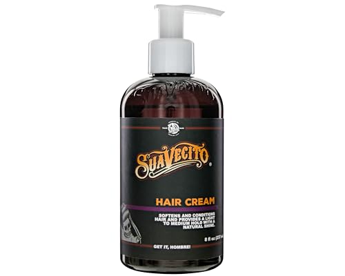 Suavecito Hair Cream for Men - Light Hold, Natural Shine