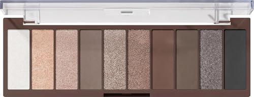 e.l.f. Perfect 10 Eyeshadow Palette - 10 Ultra-Pigmented Nude Shades
