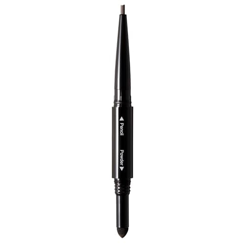 Arches & Halos 2-in-1 Eyebrow Pencil & Powder Kit Neutral Brown 0.01oz, Includes Spoolie