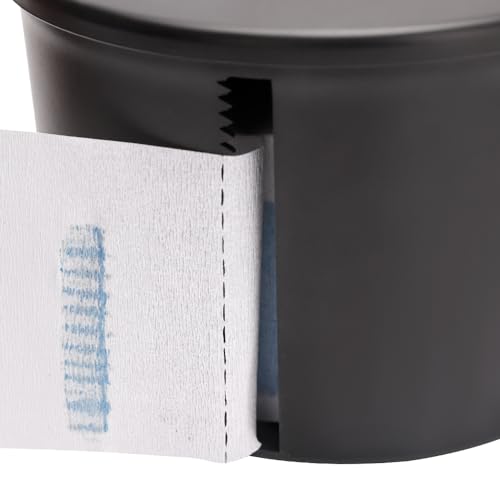 Black Neck Paper Roll Holder Dispenser for Hairdressing