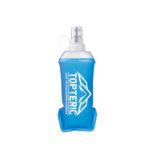 Collapsible TPU Soft Flask Water Bottle for Running & Hiking - 250ml