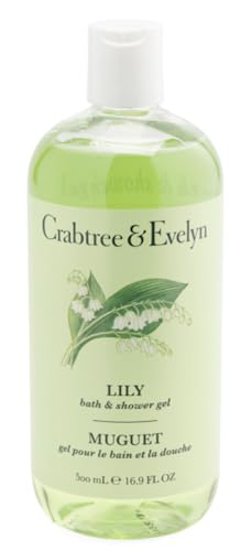 Crabtree & Evelyn Lily Bath & Shower Gel 16.9 oz - Moisturizing Formula