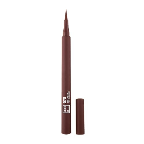 3INA Waterproof Colorful Liquid Eyeliner Pencil - 14 Hour Wear, Precision Felt Tip