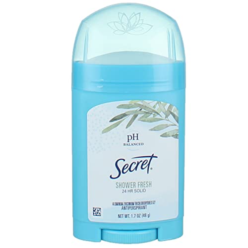 Secret Shower Fresh Anti-Perspirant Deodorant Solid 1.7 oz 2-Pack
